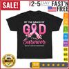 By The Grace God Im A Survivor Breast Cancer Survivor T Shirt Mens Womens Tees Top Men Women Kid NEW