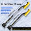 Multi-functional Car Snow Shovel & Brush - Gentle On Paint & Glass