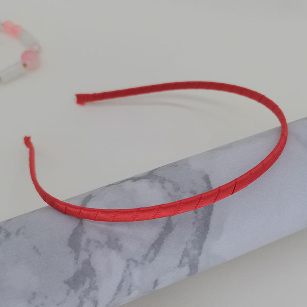 5mm Fabric Headband For Girl Hair Head Hoop Women Hair Bands Headwear Kids Narrow Thin Base Setting Hair Hoop Hair Accessories