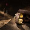 Original Star Blessing Talisman Ring - Men's Retro Chinese Style Daoist Cultural Creative Jewelry