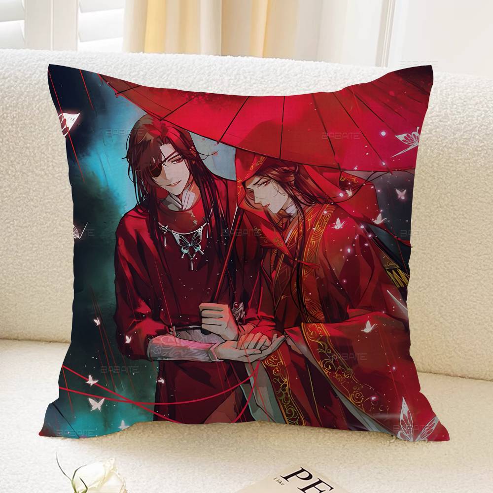 Heaven Officials Blessing Personalized picture text home decorative pillows Household Gifts xcm