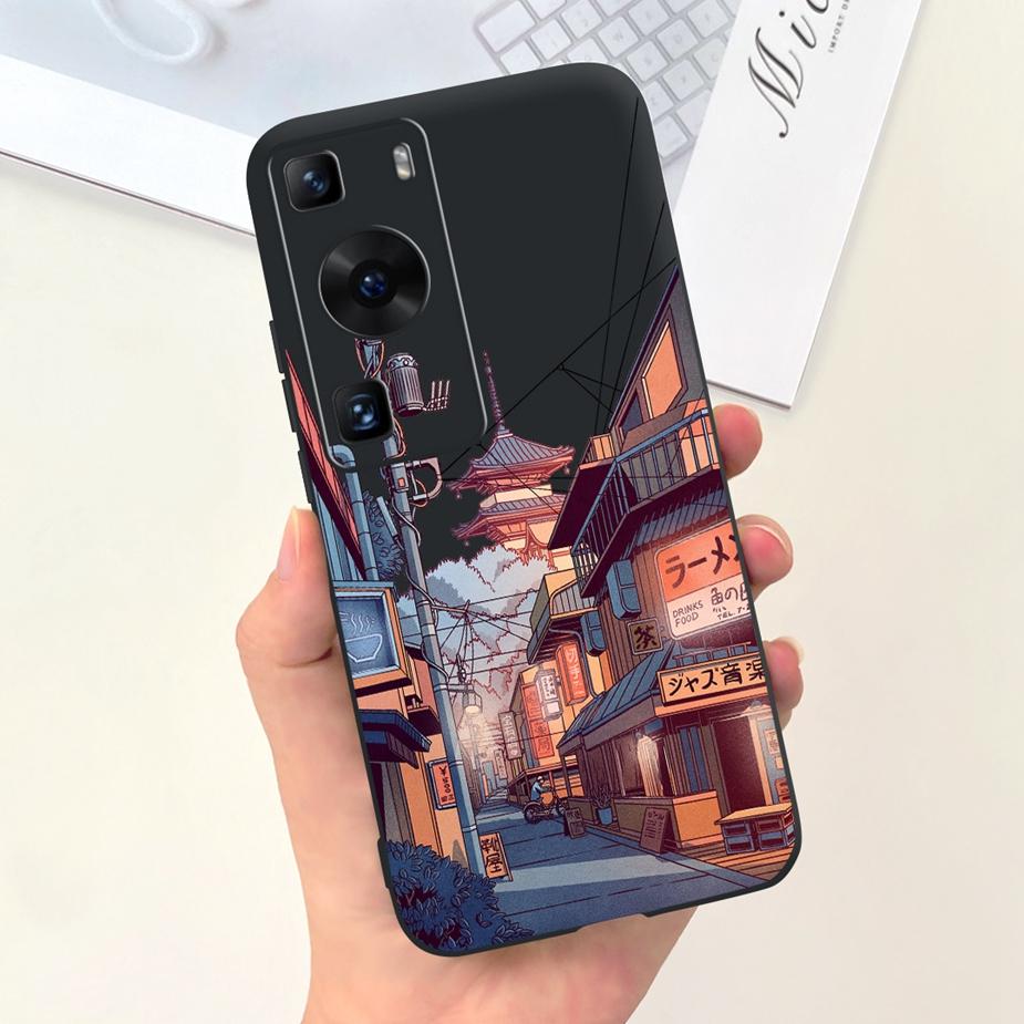 For Huawei P60 Pro Case LNA-AL00 Lovely Cartoon Cover Soft Silicone Phone Cases For Huawei P60 Art P 60 Pro P60Pro Fundas Bumper