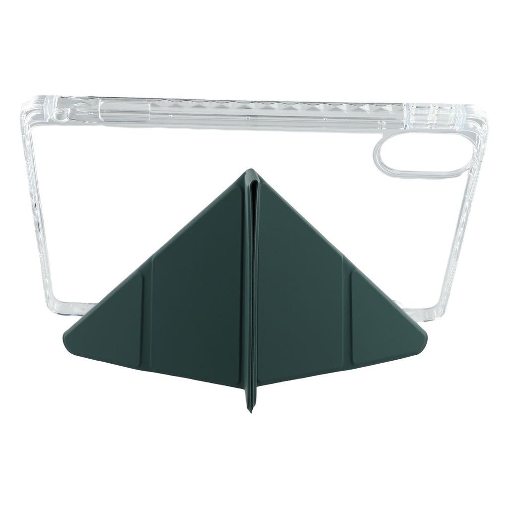 For Xiaomi Redmi Pad 2 Etui PU Lær Origami Stativ Gjennomsiktig Nettbrettdeksel