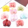 5/10Pcs Artificial Phalaenopsis 3D Small Butterfly Orchid Fake Flower Home Drapery Wall Wedding Decoration Festival Diy Wreath