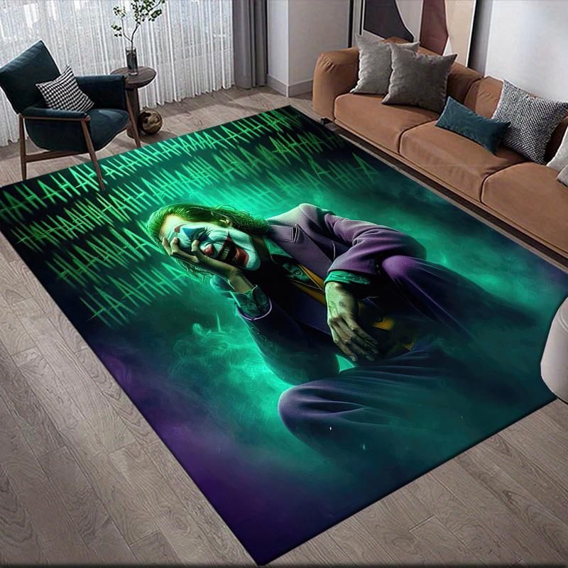 

Clown Art Anti-Slip Rug, Rectangular Carpet for Home Entertainment Room Decor 60x90cm