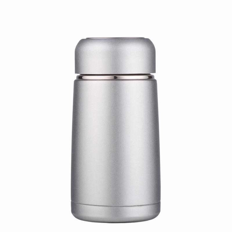 

304 Mini Chubby Thermos with Tea Filter - Student & Gift Edition 350ml серебряный