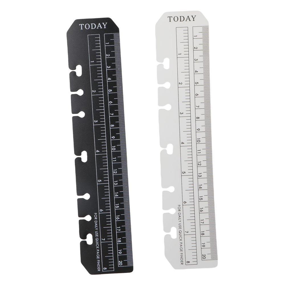 Ruler Loose Leaf Notebook Bookmark Ruler A5 A6 A7 Bookmark Straight Ruler Index Ruler Separator