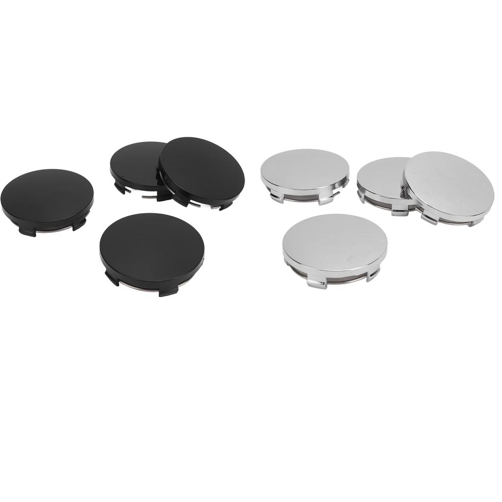 4PCS 60mm Car Wheel Center Hub Cap with Iron Stylish Wheel Tyre Center Rim Hub Cover