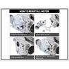Universal Stainless Steel 304 2.0" 2.25" 2.5" 3" Dual-Valve Electric Exhaust Downpipe Cutout With Remote Wireless Accessories