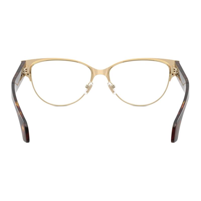 Versace Temple logo design metal cat eye optical glasses women's gold 65974603 VE13181252-Gold 53/15/140 - h.39