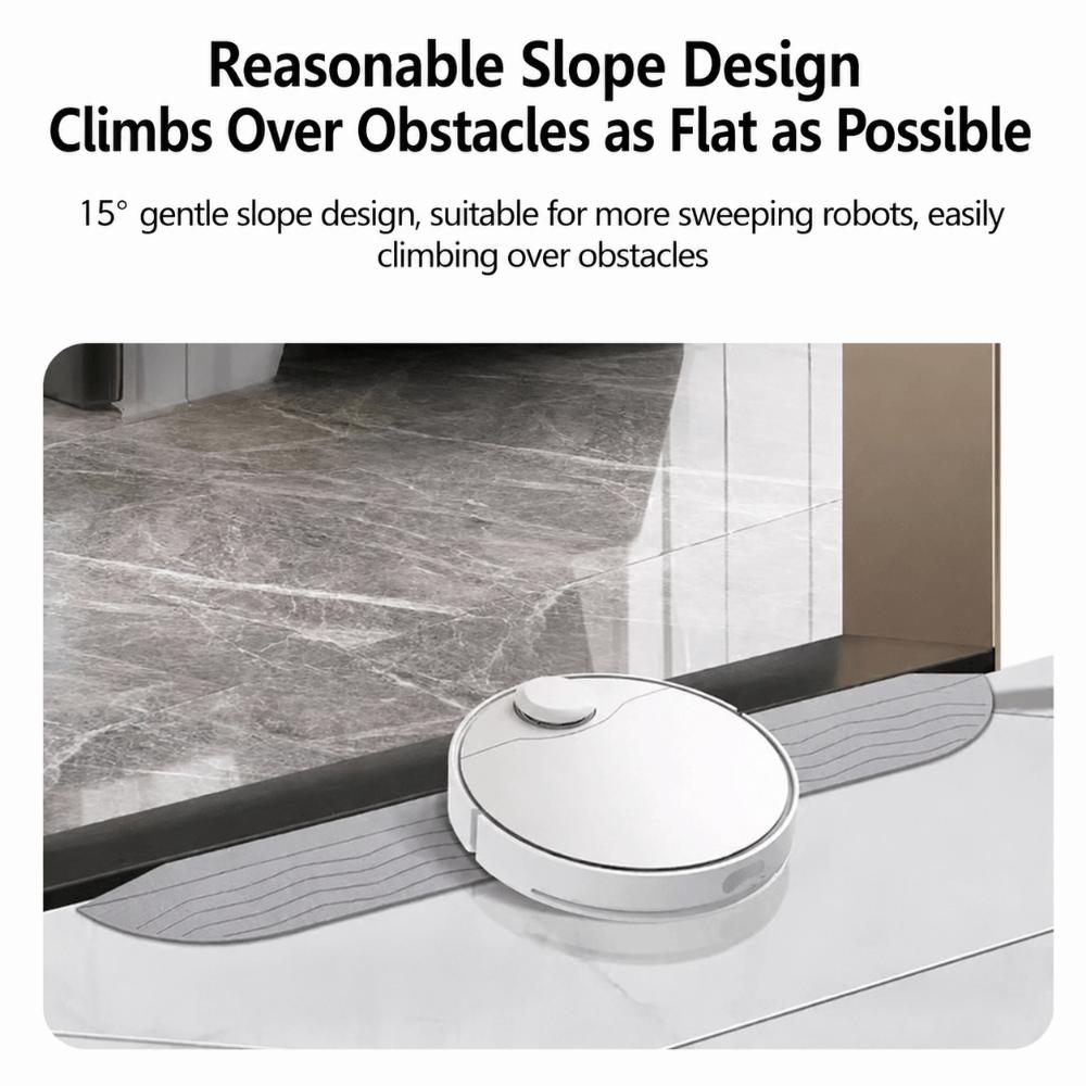 Solid Base Sweeping Robot Slope Climbing Strip Anti Slip Threshold Ramp For Robot Vacuum