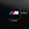 New Hots E60 E60 E93 E60 For BMW M X3 X5 X6  Car Steering Wheel Badge Stickers Car Door Handle Label Decal For BMW 50th M E46 E