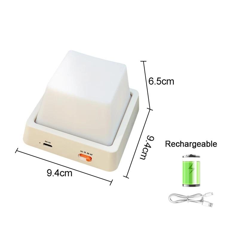 Novelty Lamp Table Room Decoration USB Rechargeable Bedsides LED Night LightsTouch Decor AccompanyBaby Bedroom For Birthday Gift