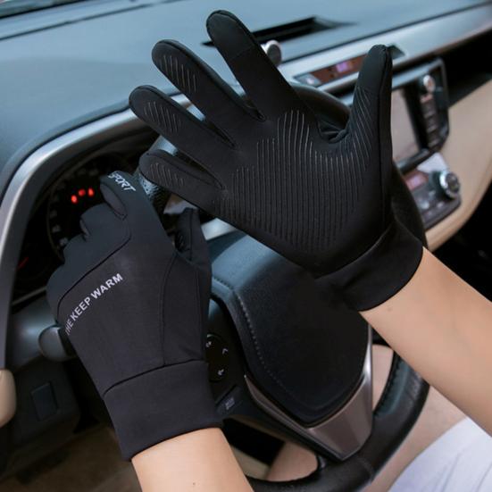 1 pár zimních cyklistických rukavic Teplý dotykový displej Neklouzavý Větruodolný Vodotěsné Chladné počasí Muži Outdoorový motocykl Jízda na sněhu Lyžařské rukavice