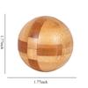 

Wooden Kong Ming Lock, Lu Ban Lock, IQ Brain Teaser, Educational Toy, for Kids Children, Montessori, 3D Puzzles Ga… More Ball lock – matches the image