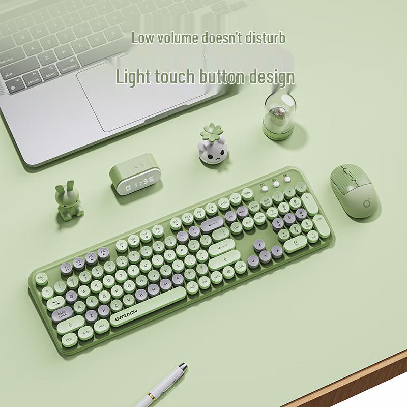 EWEADN V96 Bluetooth Dual-Mode Keyboard and Mouse Combo