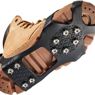 Crampons Outdoor Ten-tooth Steel Nails Snow Anti-skid Shoe Nails Ice and Snow Weather Anti-skid Shoe Covers Crampons