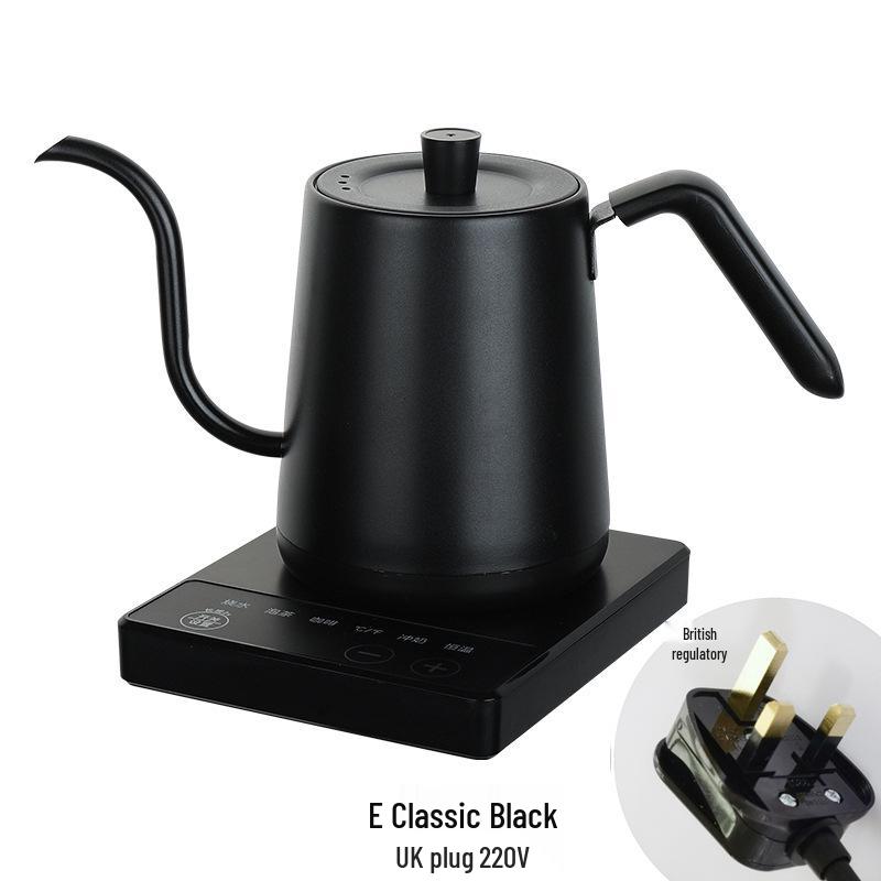 Stainless Steel Electric Gooseneck Kettle with Temperature Control