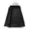 Wassup Sohot Men's Hooded Mid-Length Jacket