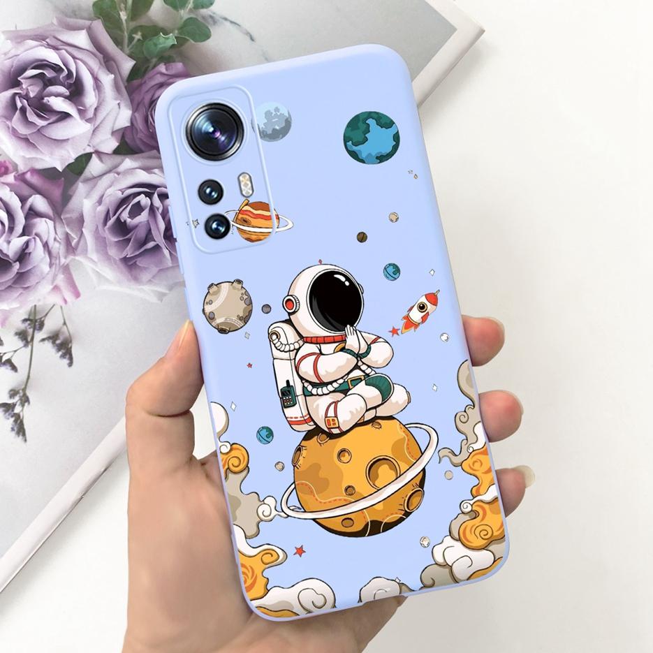 For Xiaomi Mi 12 Lite 5G Case Cute Fashion Cartoon Cover Soft Silicone Phone Case For Xiaomi Mi 12 12X Mi12 Pro 5G Fundas Bumper