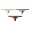 Men's Satin Ice Silk Breathable Thong Briefs