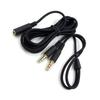 3.5mm Male To Female Cable 1 Female To 2 Male 3.5mm Head Splitter for Headset Headphone Extension Connection Cable