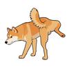 Dog Peeing Stickers Cute Animal Car Sticker Waterproof PVC Car Decal for Cars Trucks Windows Walls Laptops