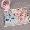 2026 Spring Girls' Princess Crystal Soft Sole Leather Shoes