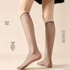 Langsha Women's Mid-Calf Anti-Snag Stockings