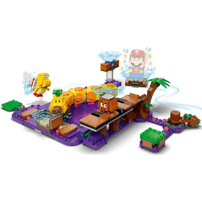 LEGO Mario Hanachan & Flurry Action Challenge Building Toy, Kuribo Patapata, 7+ Years 71383