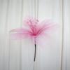 Transparent Silk Silk Yarn Lily Flower 55cm Flower Diameter Wedding Road Lead Flower