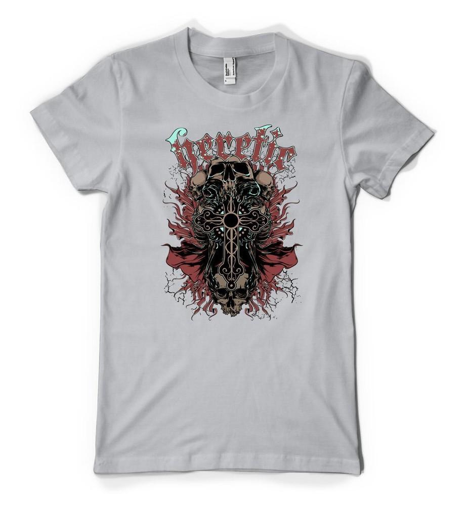 

Heretic Religion Cross Religious Opinion Personalised Unisex Adult T Shirt 4XL
