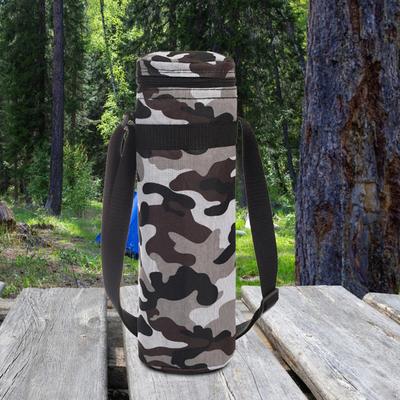 Tragbarer Wasserflaschenhalter mit verstellbarem Riemen für Outdoor-Aktivitäten