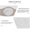 8L Mini Electric Water Heater IPX4 Kitchen Electric Hot Water Heater with Upper Water Outlet for Home Use EU 220V