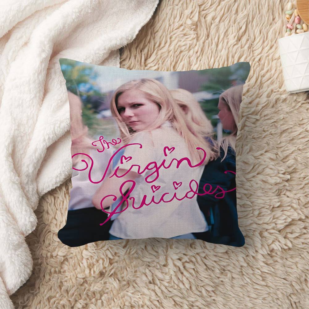 Classic Sofia Coppola Movie The Virgin Pillow Gift Home Office Decoration Bedroom Sofa Car Cushion Cover Case 45X45