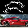 TOMALL 50'' 2Pcs Wolf Car Sticker Decal For Car Body Side Stickers Auto Wolf Graphics Racing Sports Stripes Stickers For SUV Off-Road Vehicles Car