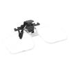 Portable Clip-on Magnifying Glass 2x Head-mounted Glasses for Low for Vision Peo