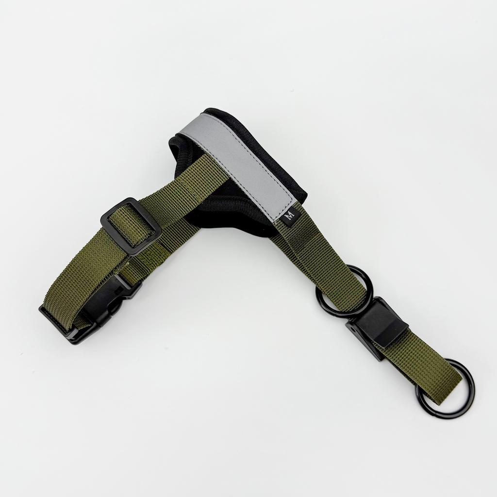 Pet Muzzle Outdoor Restraint Anti Bite Anti Eating Randomly Breathable No Mouth Tightness Night Reflective Adjustable