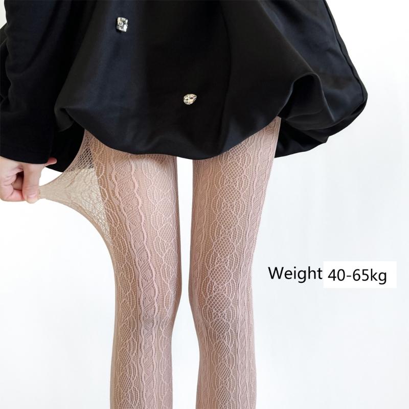 Patterned Fishnet Stockings Leggings,High Waist Tights Stockings for Women,Fishnets Thigh High Stockings Pantyhose