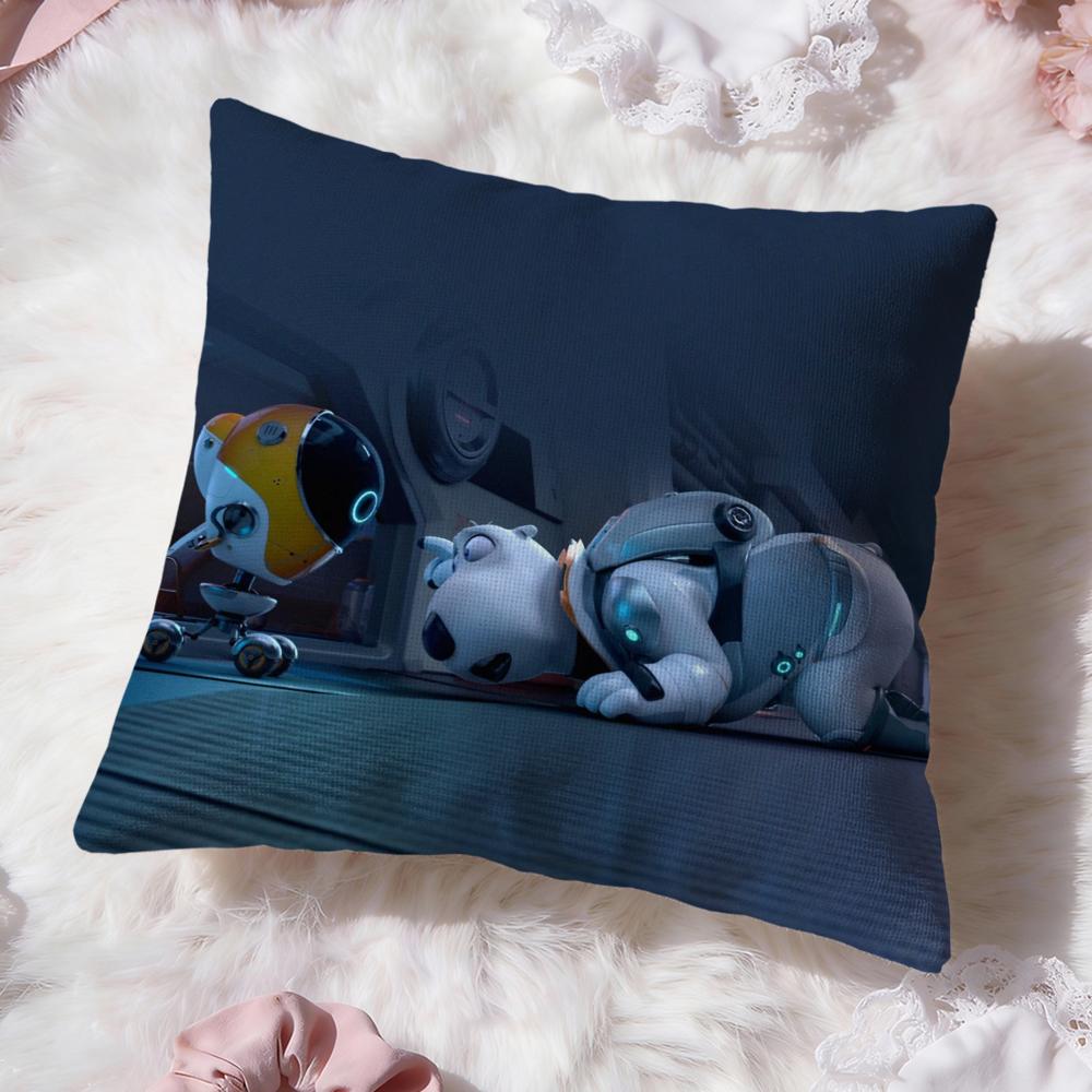 Cute B-Backkom Cushion Cover Premium Comfort Reversible Pillow Cove -Two in One Design for Any Room & Car Interior
