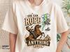 Du kannst alles einmal aufseilen T-Shirt | Cowboy Pferd Rodeo Western Tee