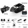 GPS Fishing Bait Boat Flying V080 800M Remote Control Bait Boat Dual Motor Fish Finder Automatic Return 12000mAh Battery 3KG Loading Support