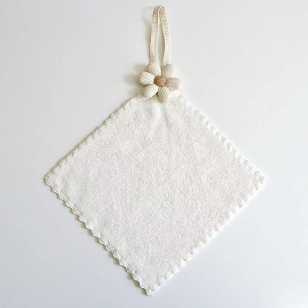 Super Absorbent Hand Towels Coral Fleece Microfiber Towels Cute Fingertip Towels  Kids Use 6