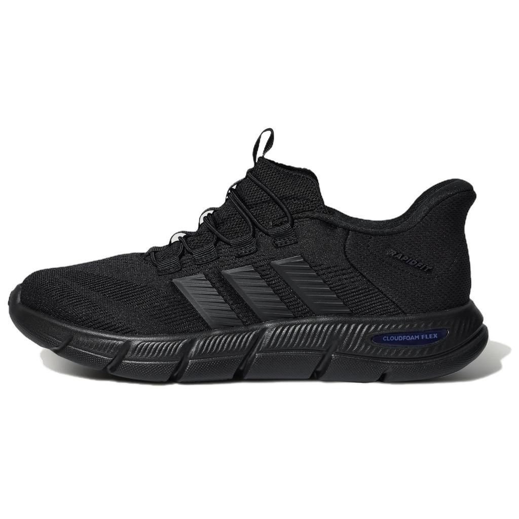 Adidas Cloudfoam Flex Rapidfit Comfortable Lightweight Low-Top Walking Shoes Unisex sneakers Black KZ9117