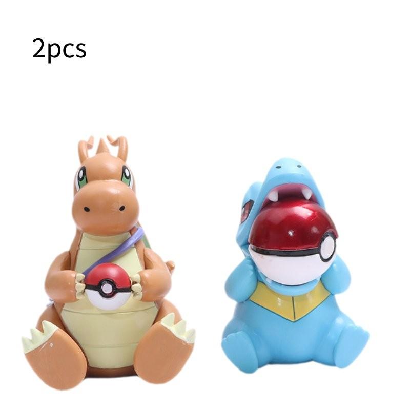 

Тотодил Драгонайт 2 шт. Игрушка Настольные украшения Модели ПВХ материал Подарок