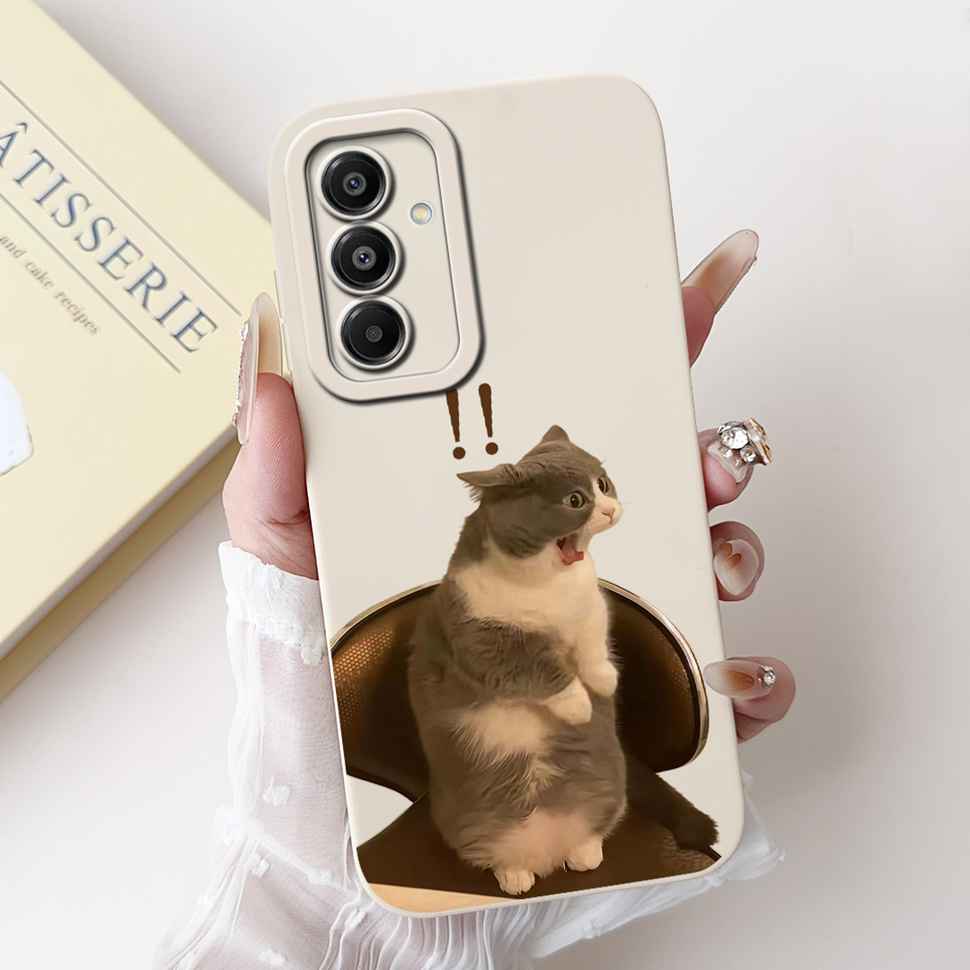 Fashion Painting For Samsung Galaxy A17 4G 2025 Case Cute Rabbit Soft Silicone Cover For Samsung A17 A17 5G Shockproof Cases