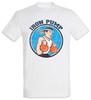 Iron Pump T-Shirt Mens Womens Tees Top No Pain Gain Train Weightlifting Gym Kettlebells Training