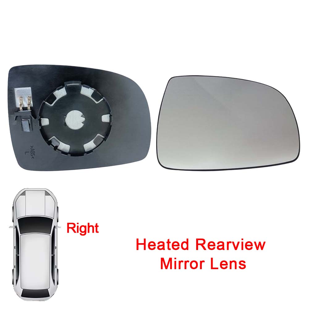 Cars Accessories Heated Rearview Mirror Lens For Nissan Note E11 2006-2013 Car Rearview Accessories Car Upgrade Heated Lens Right