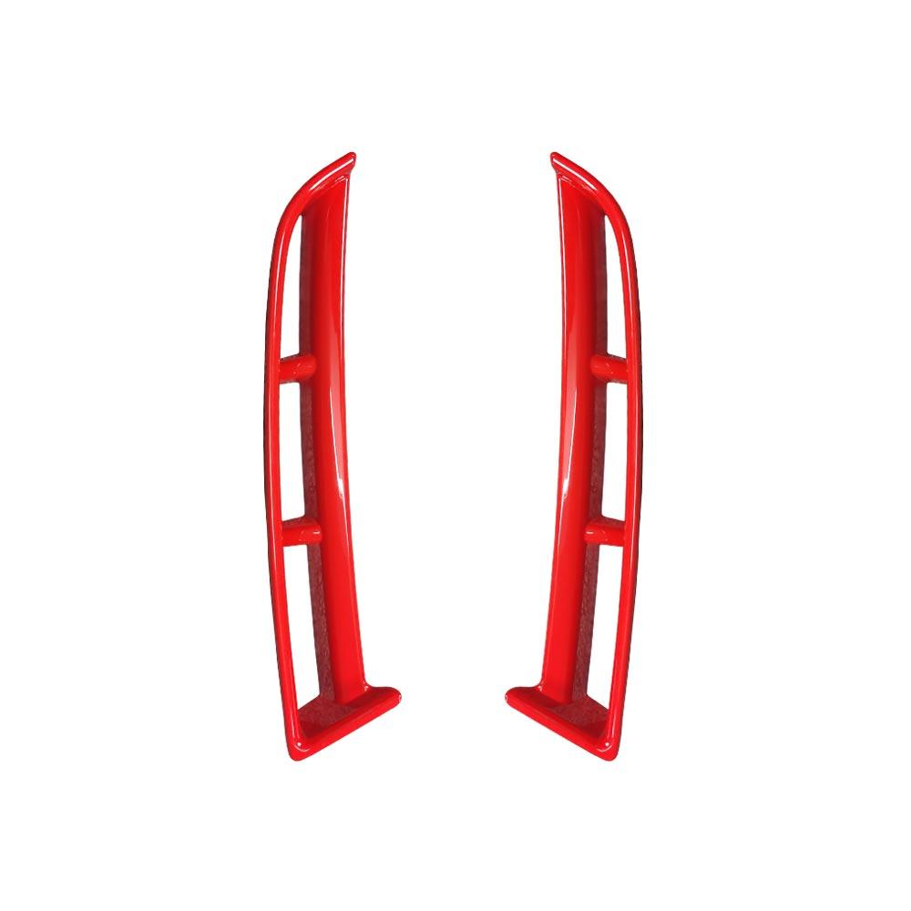 Carbon Fiber Front Fog Light Frame Trim Cover For Hyundai Tucson NX4 2024 Exterior Accessories