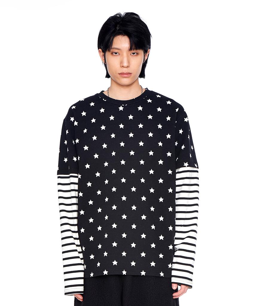 EPONYM Layered Long Sleeve_ Star & Stripe